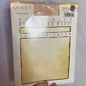 Queen Peach sheer hose